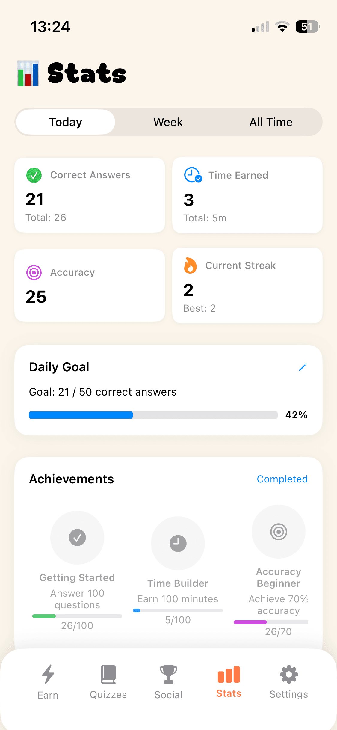 EarnIt subject selection